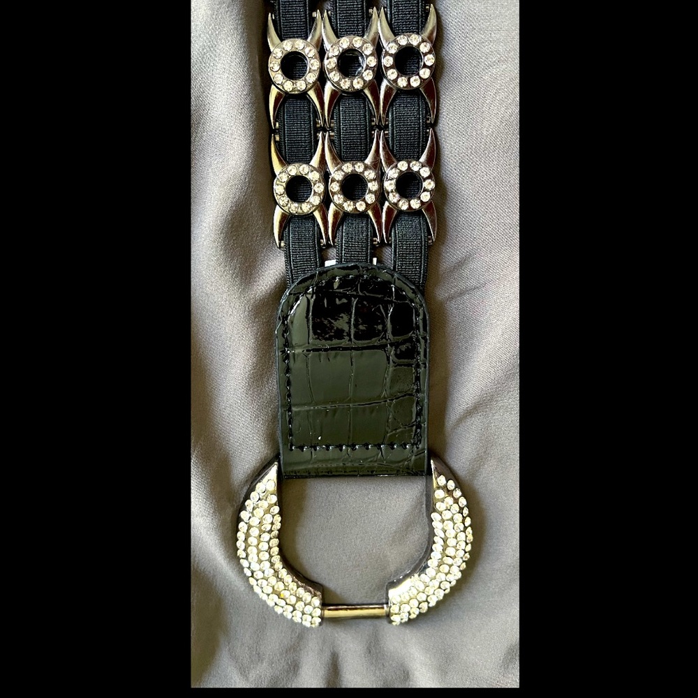 Rhinestone Elastic Belt - Fabulous!